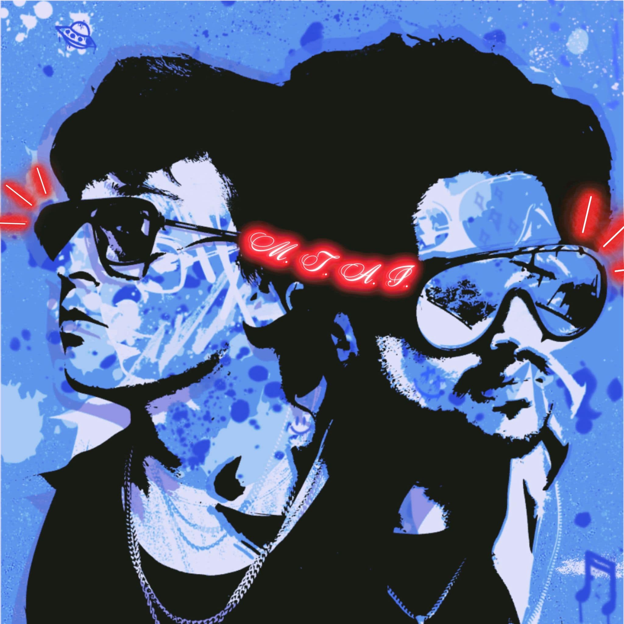 New music release background